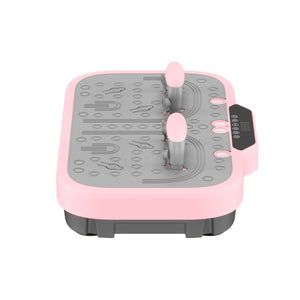 Vibrationsplatte SALTUS rosa/grau