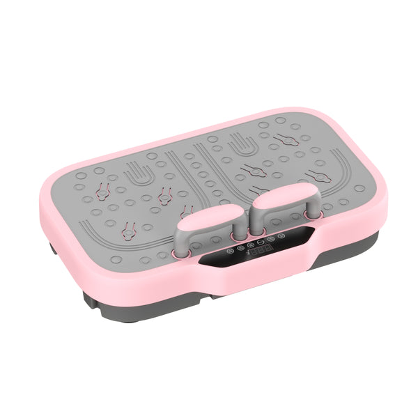 Vibrationsplatte SALTUS rosa/grau