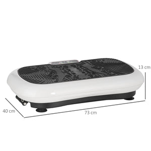 Vibration plate with 2 fitness bands, 99 vibration levels