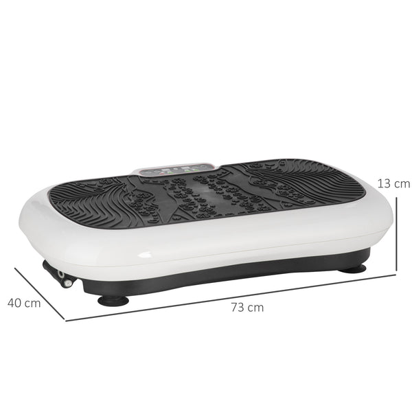 Vibration plate with 2 fitness bands, 99 vibration levels