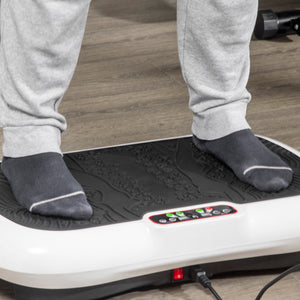 Vibration plate with 2 fitness bands, 99 vibration levels