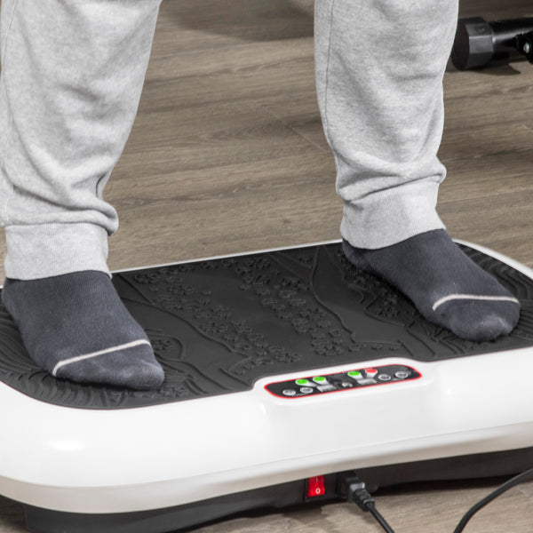 Vibration plate with 2 fitness bands, 99 vibration levels