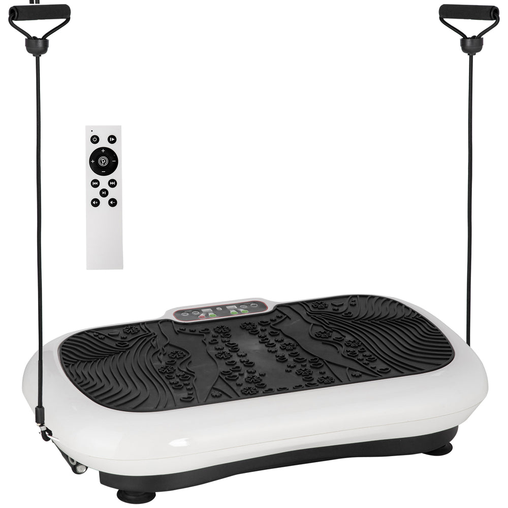 Vibration plate with 2 fitness bands, 99 vibration levels