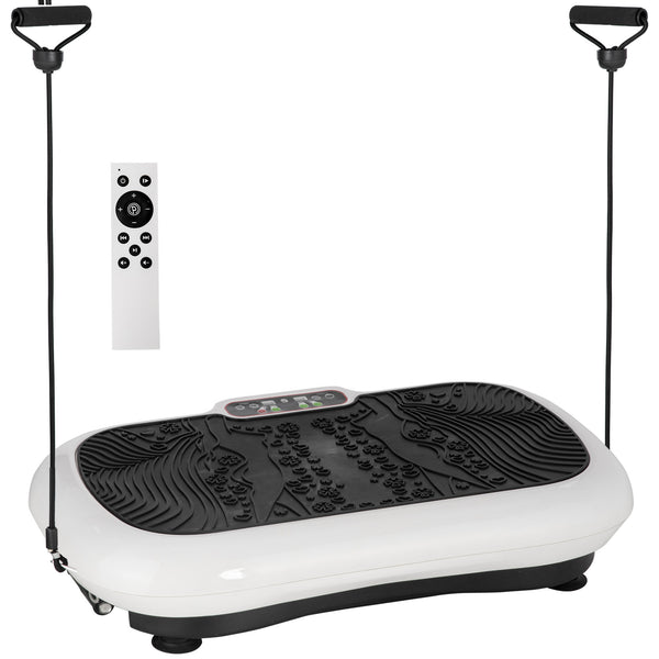 Vibration plate with 2 fitness bands, 99 vibration levels