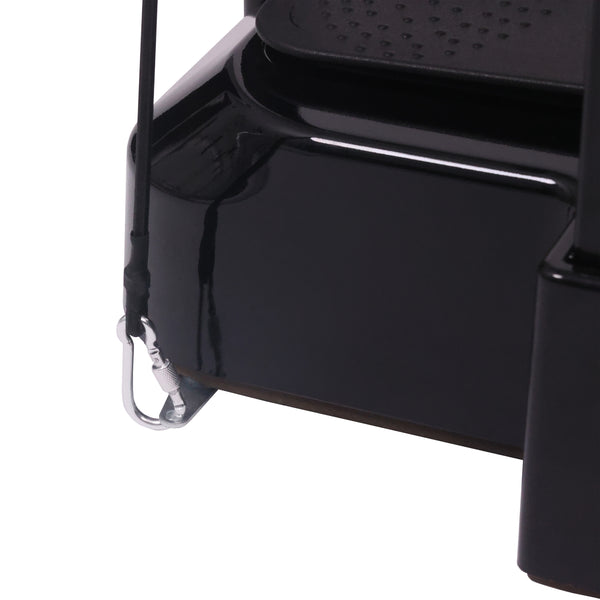 Vibration plate POWER black
