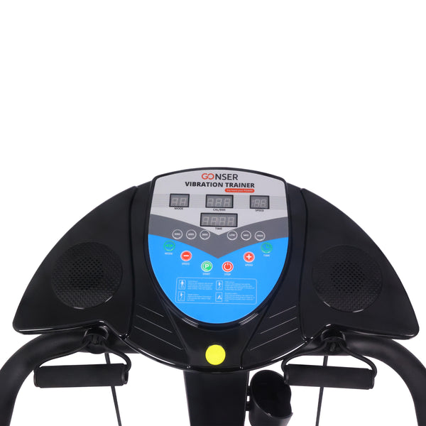 Vibration plate POWER black
