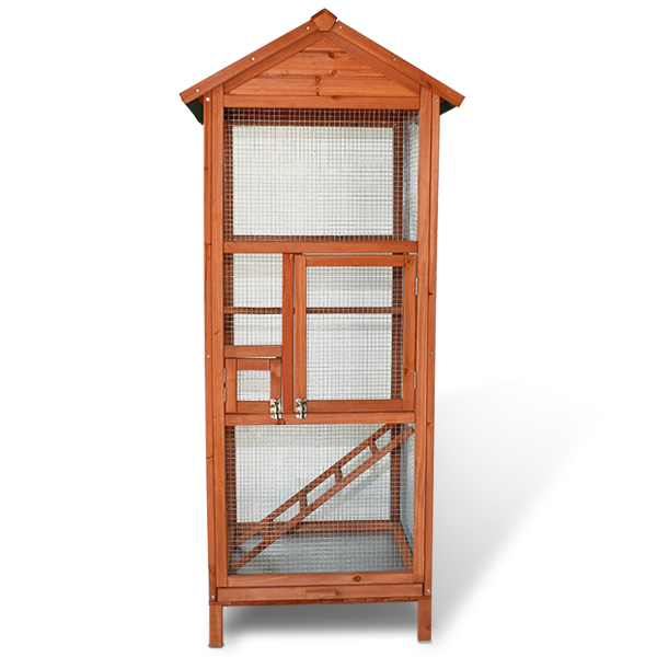 Voliere Holz Vogelvoliere M