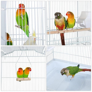 Voliere Vogelvoliere Vogelkäfig Weiss