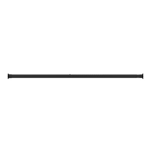 Vorhangstange 210 - 260 cm schwarz