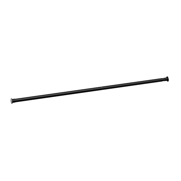 Vorhangstange 260 - 310 cm schwarz