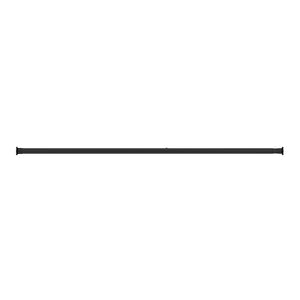 Vorhangstange 260 - 310 cm schwarz