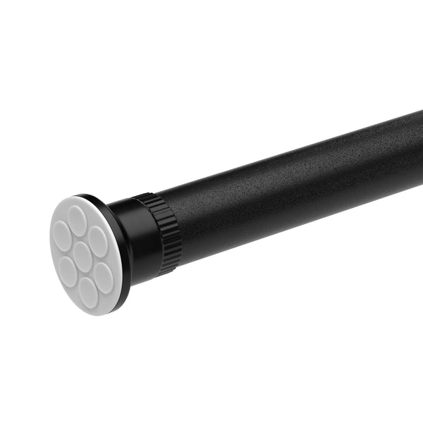 Vorhangstange 260 - 310 cm schwarz
