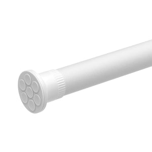 Vorhangstange 260 - 310 cm weiss