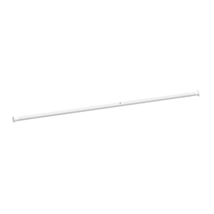 Vorhangstange 260 - 310 cm weiss