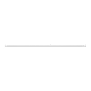 Vorhangstange 260 - 310 cm weiss