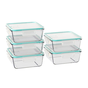 Vorratsbehälter Glas 5er Set 800 ml