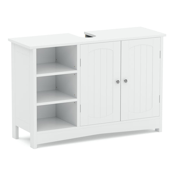 Waschbeckenunterschrank FONTANA 90 x 30 x 60 cm weiss