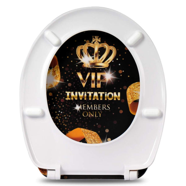 WC-Sitz Duroplast mit Absenkautomatik gold VIP