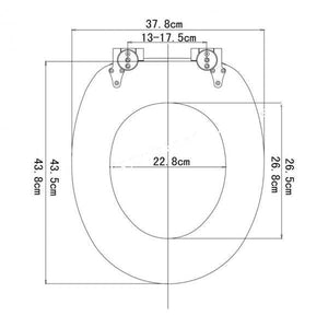 WC-Sitz MDF mit Absenkautomatik Balance