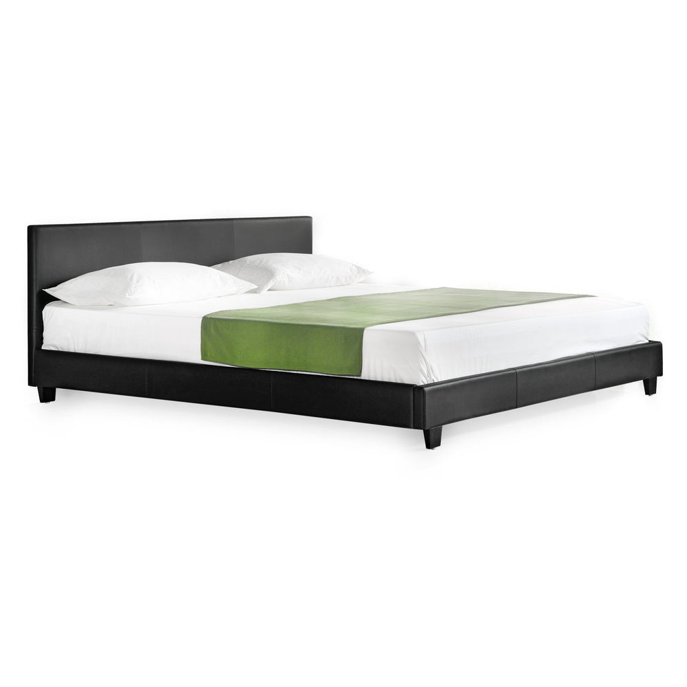 Letto in similpelle 140x200cm Corium