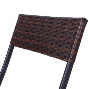 Bistroset Polyrattan 3 tlg. Sitzgarnitur Balkonset