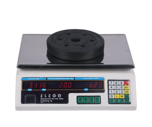 Digital scale with price display 40 kg / 2 g