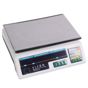 Digital scale with price display 40 kg / 2 g