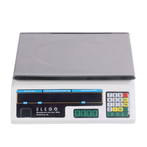 Digital scale with price display 40 kg / 2 g