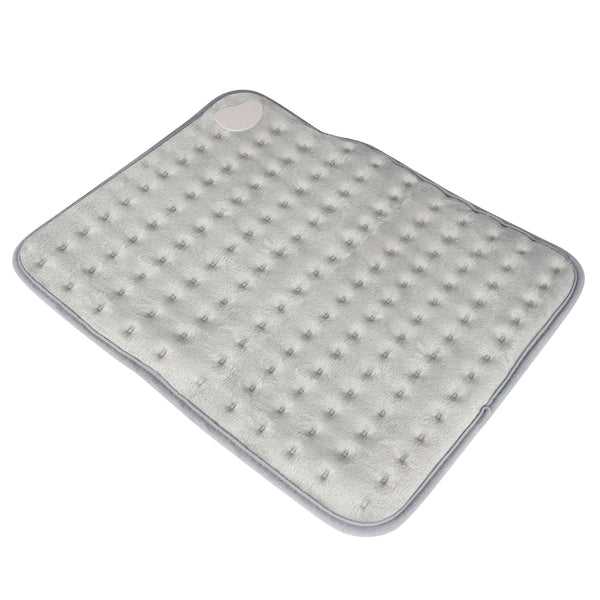 Heizkissen elektrisch 40 x 30 cm grau