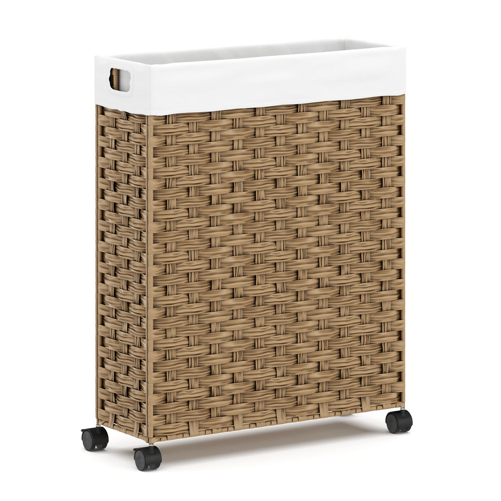 Wäschekorb Rattan 1 Fach 66L braun