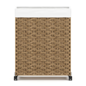 Wäschekorb Rattan 1 Fach 66L braun
