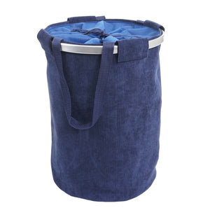 Wäschekorb easyLaundry Wäschesammler 55x39cm 65L cord blau