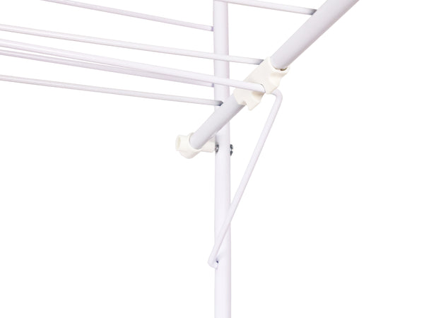 Wäscheständer Hängetrockner klappbar 120 x 50 x 47 cm weiss