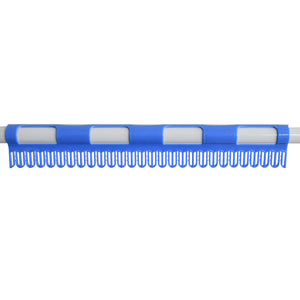 Wäscheständer klappbar weiss/blau