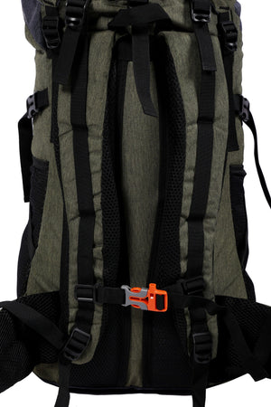 Wanderrucksack ALPIN 50L dunkelgrün