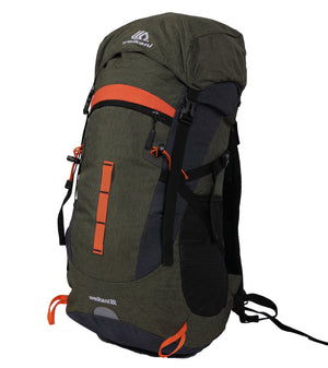 Wanderrucksack ALPIN 50L dunkelgrün