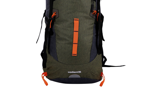 Wanderrucksack ALPIN 50L dunkelgrün