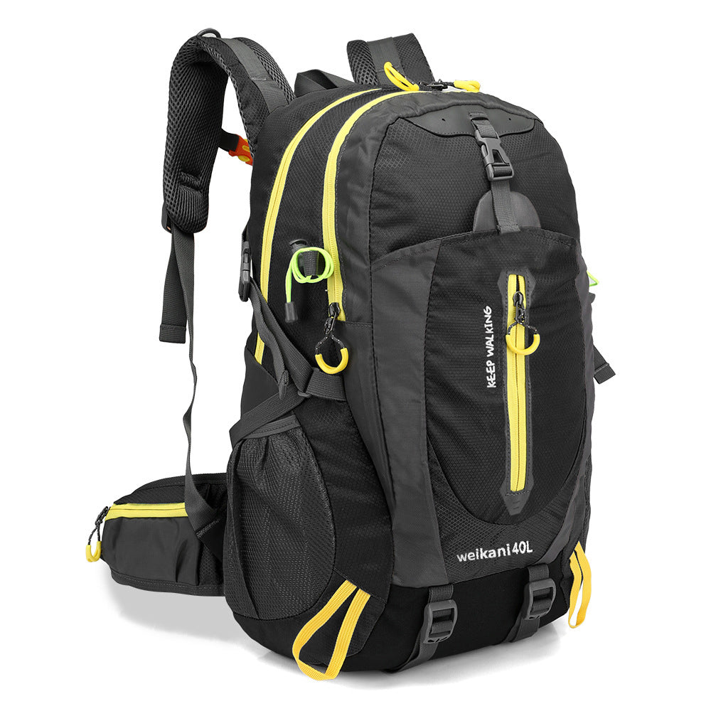 Wanderrucksack CIMA schwarz/gelb 40L