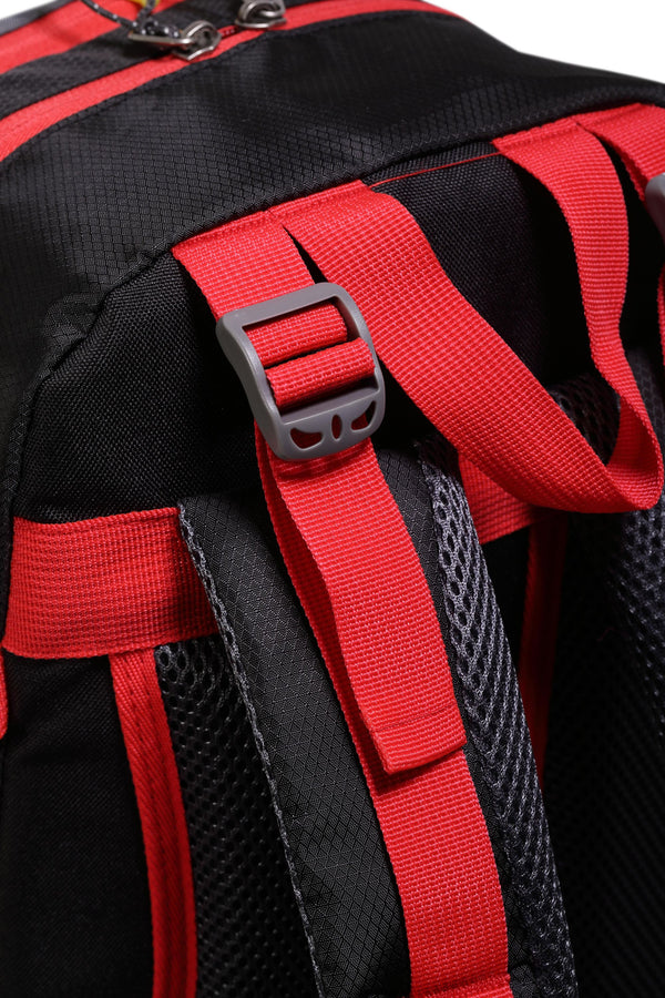 Sac à dos de randonnée CIMA noir/rouge 40L
