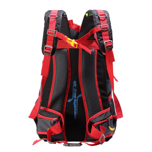 Sac à dos de randonnée CIMA noir/rouge 40L