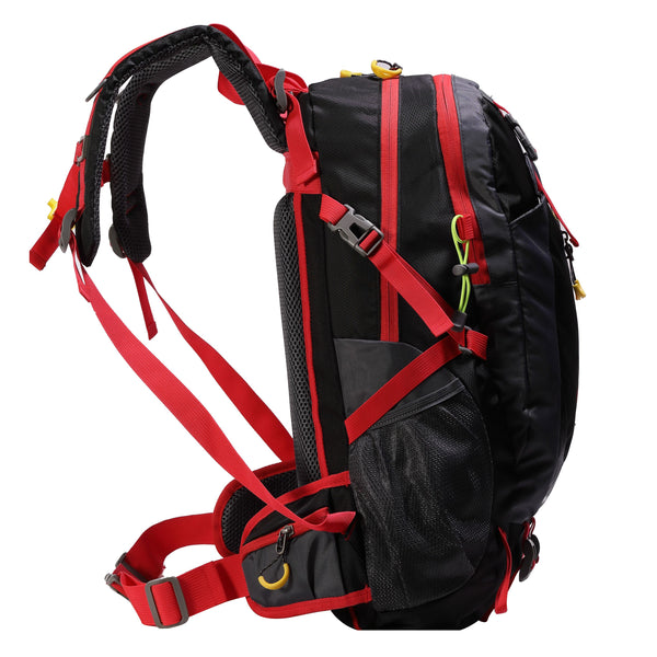 Sac à dos de randonnée CIMA noir/rouge 40L