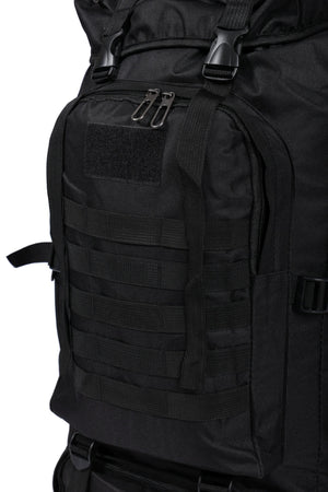 Zaino da trekking nero LOMO 75L