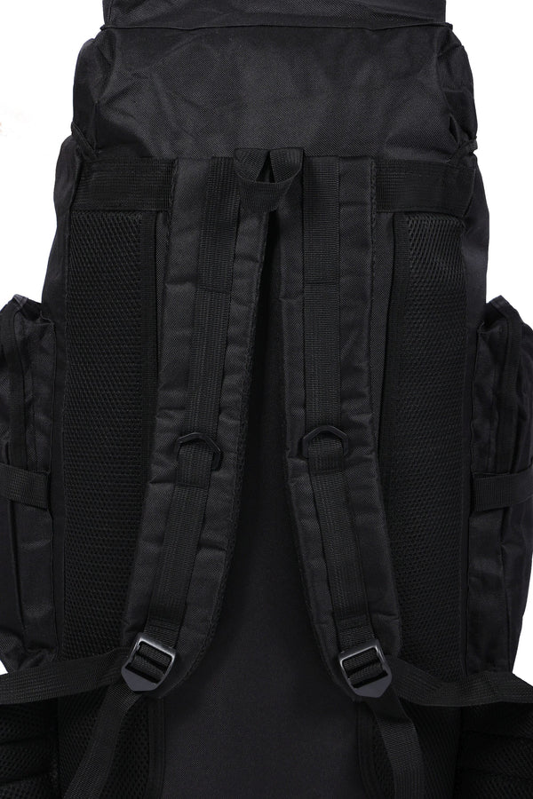 Zaino da trekking nero LOMO 75L