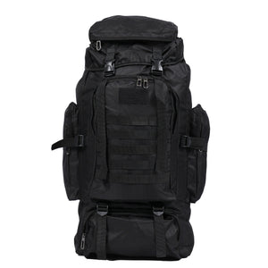 Zaino da trekking nero LOMO 75L