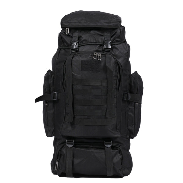 Zaino da trekking nero LOMO 75L