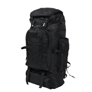 Zaino da trekking nero LOMO 75L