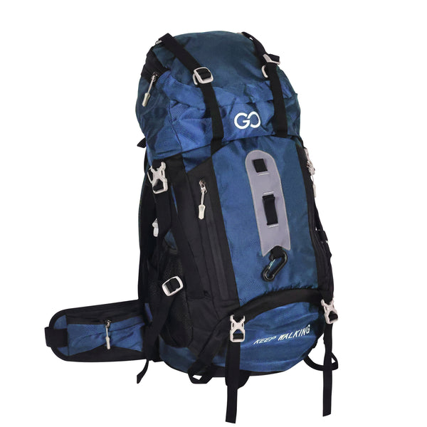 Zaino da trekking impermeabile ALBIS 60L blu