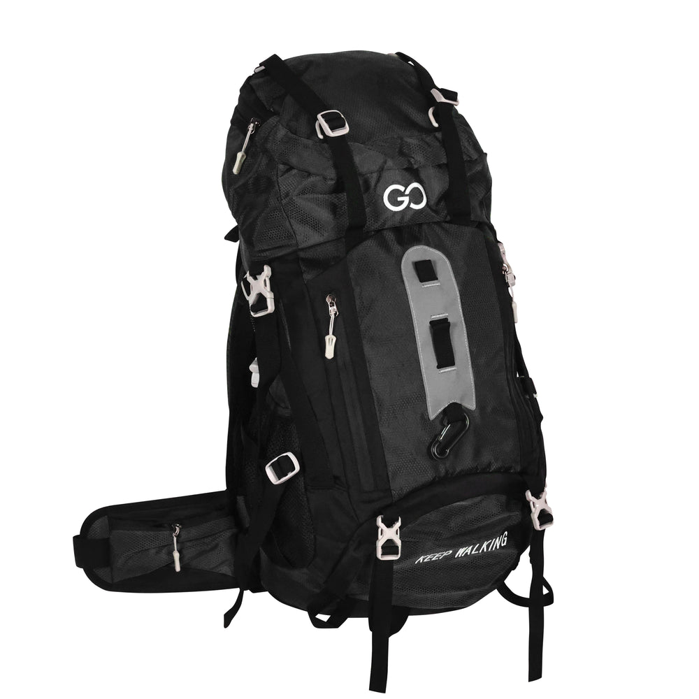 Zaino da trekking impermeabile ALBIS 60L nero