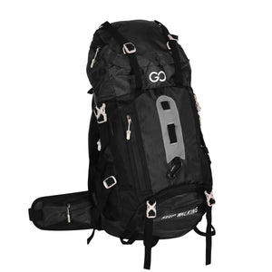 Wanderrucksack wasserdicht ALBIS 60L schwarz