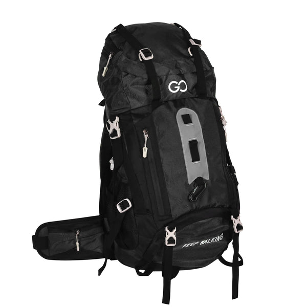 Wanderrucksack wasserdicht ALBIS 60L schwarz
